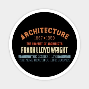 Architecture Frank Lloyd Wright Magnet